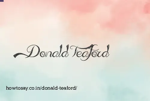 Donald Teaford