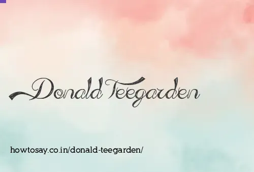 Donald Teegarden