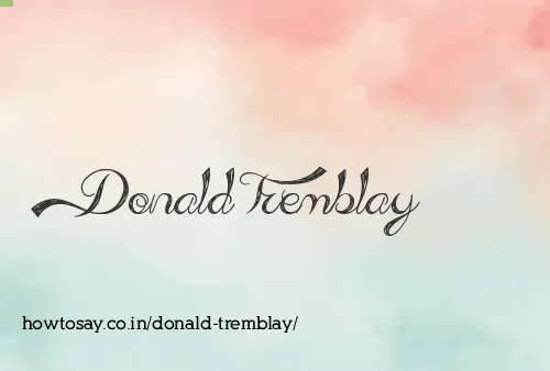 Donald Tremblay
