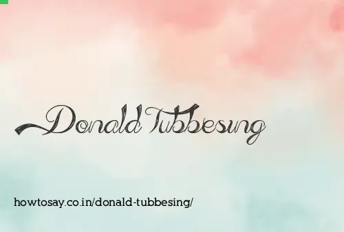 Donald Tubbesing