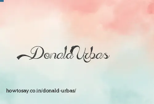 Donald Urbas