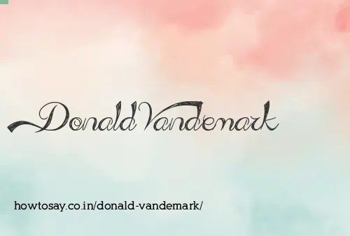 Donald Vandemark