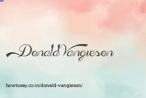 Donald Vangieson