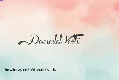 Donald Vath