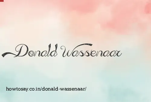 Donald Wassenaar