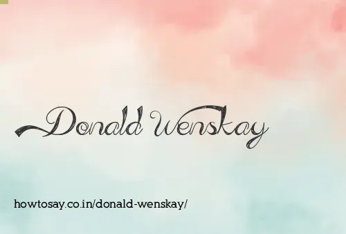 Donald Wenskay