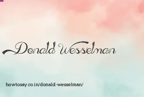 Donald Wesselman
