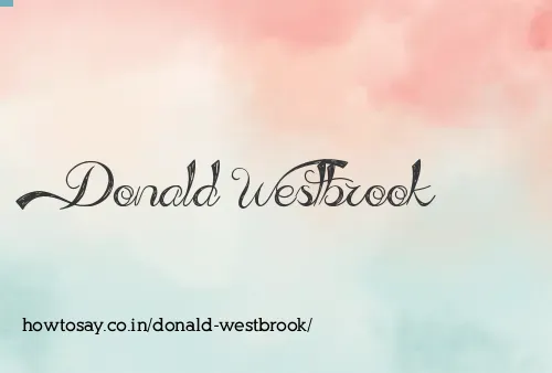 Donald Westbrook