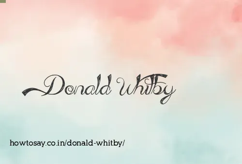 Donald Whitby