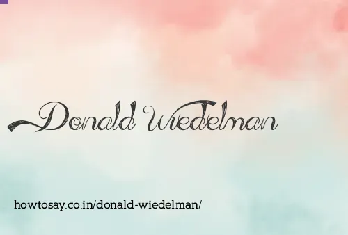 Donald Wiedelman