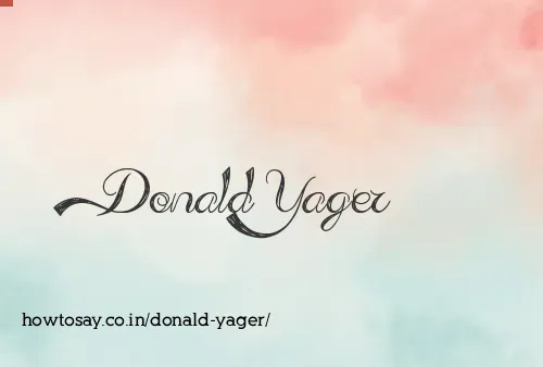 Donald Yager