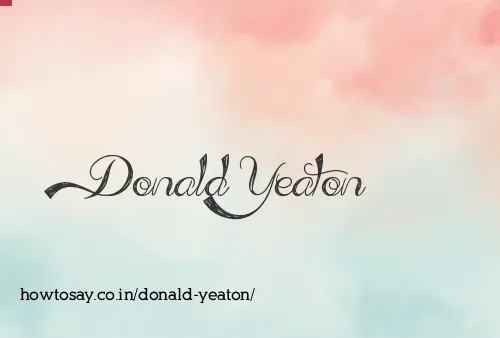 Donald Yeaton
