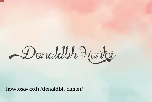 Donaldbh Hunter