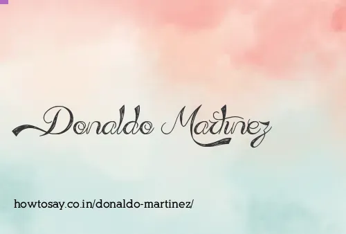 Donaldo Martinez