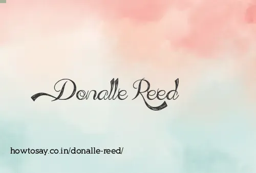 Donalle Reed