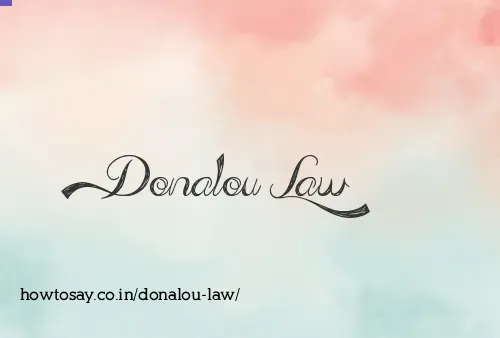 Donalou Law