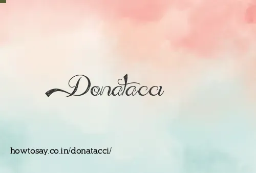 Donatacci