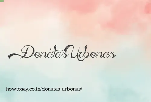Donatas Urbonas