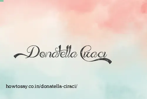 Donatella Ciraci