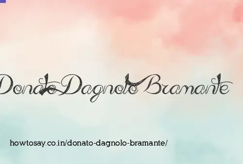 Donato Dagnolo Bramante