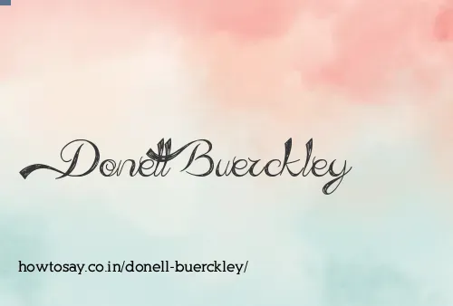 Donell Buerckley