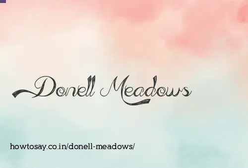 Donell Meadows