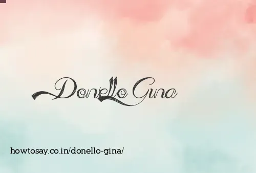 Donello Gina