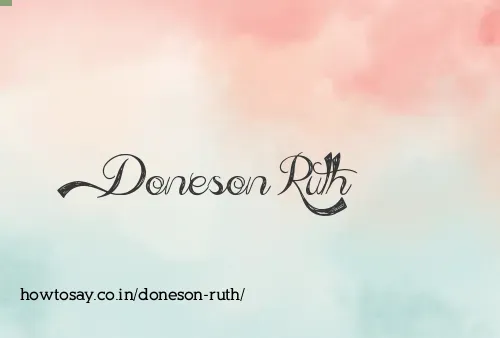 Doneson Ruth