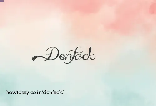 Donfack