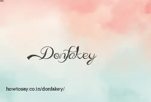 Donfakey