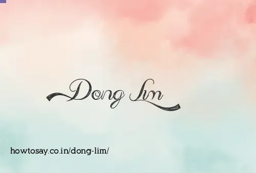 Dong Lim