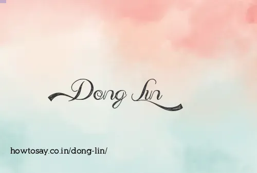 Dong Lin