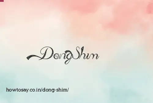 Dong Shim