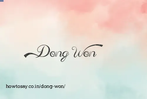 Dong Won