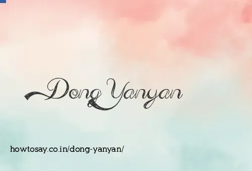 Dong Yanyan