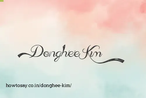Donghee Kim