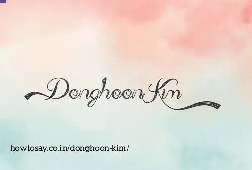 Donghoon Kim