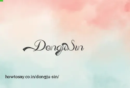 Dongju Sin