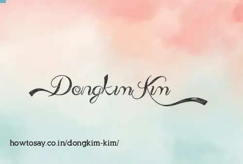 Dongkim Kim