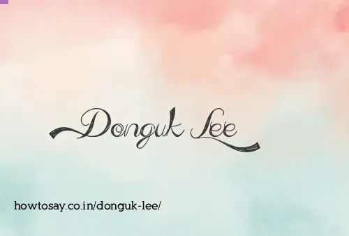 Donguk Lee