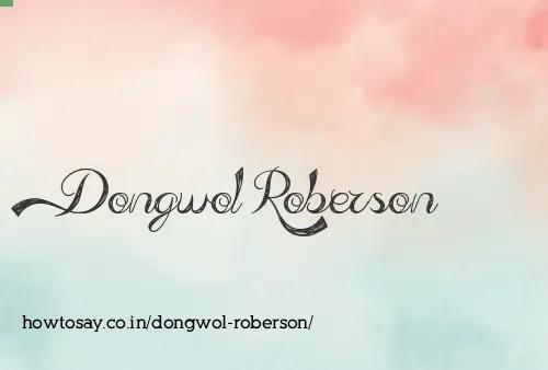 Dongwol Roberson