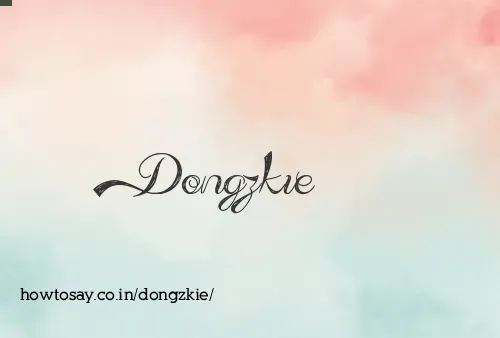 Dongzkie