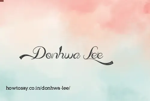 Donhwa Lee