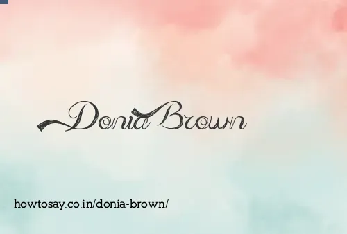 Donia Brown