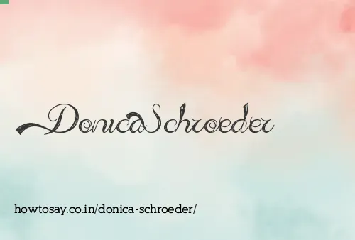Donica Schroeder