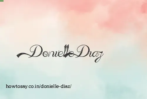 Donielle Diaz