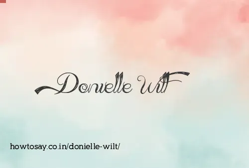 Donielle Wilt