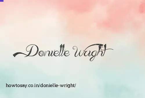 Donielle Wright