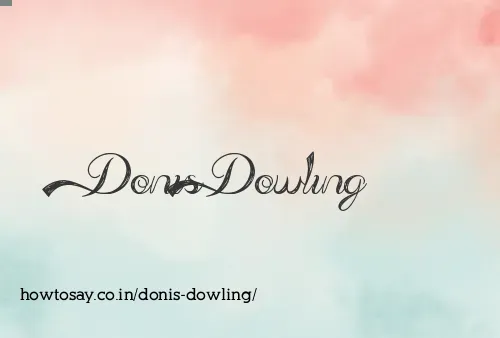 Donis Dowling
