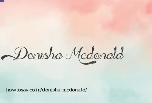 Donisha Mcdonald